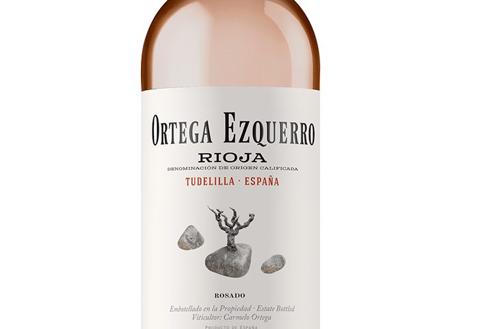 Botella del Rosado Ortega Ezquerro de Bodegas Ortega Ezquerro